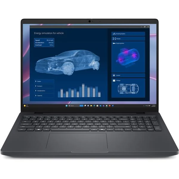 DELL Pro Max 16 MC16255 Copilot+ PC AMD Ryzen AI 7 PRO 350 Computer portatile 40,6 cm (16") Full HD+ 32 GB LPDDR5x-SDRAM 1 TB SSD NVIDIA RTX PRO 1000 Blackwell Wi-Fi 7 (802.11be) Windows 11 Pro Italiano Nero