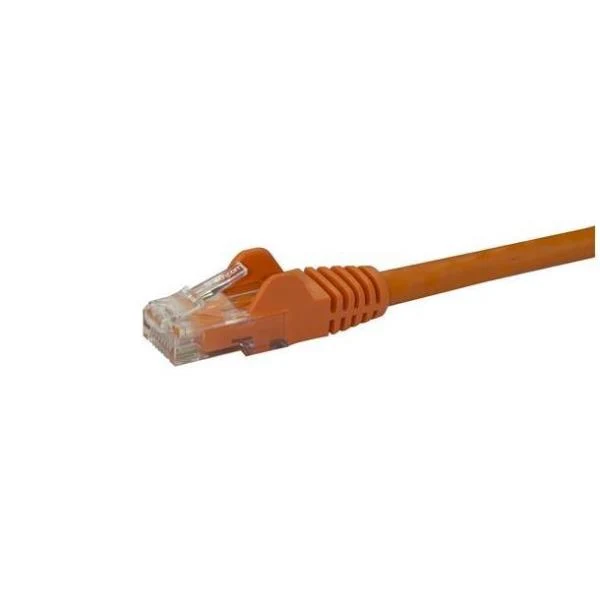 StarTech.com Cavo di Rete Arancio Cat6 UTP Ethernet Gigabit RJ45 Antigroviglio - 50cm