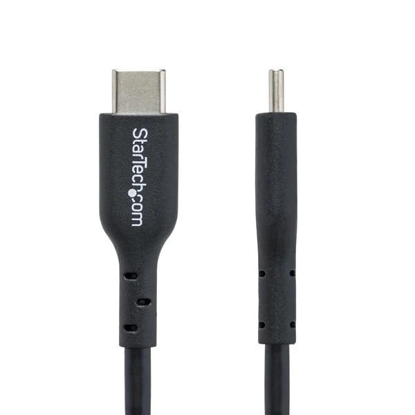 StarTech.com Cavo USB-C da 1m, cavo di ricarica USB-C, cavo USB 2.0 Tipo-C per laptop, 60W 3A Power Delivery, rivestimento in TPE, cavo di trasferimento dati, M/M