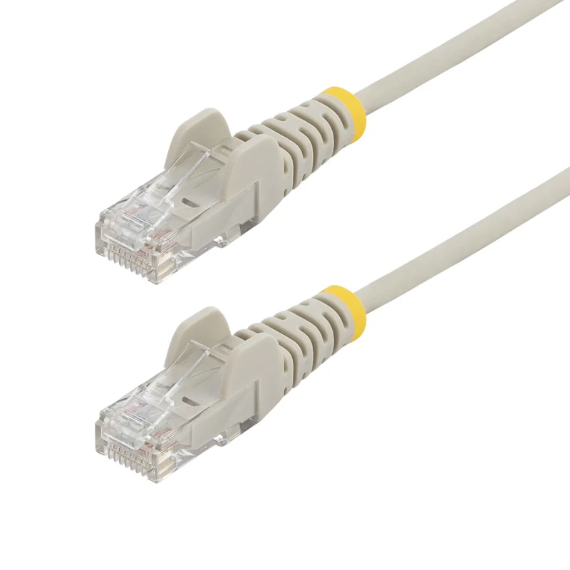 StarTech.com Cavo Ethernet CAT6 Verde da 15m; Patch UTP con Plug RJ45 Antigroviglio e Rilievi di Trazione, Cavo Lan Slim in Rame Puro 28AWG, Sottoposto a test Fluke