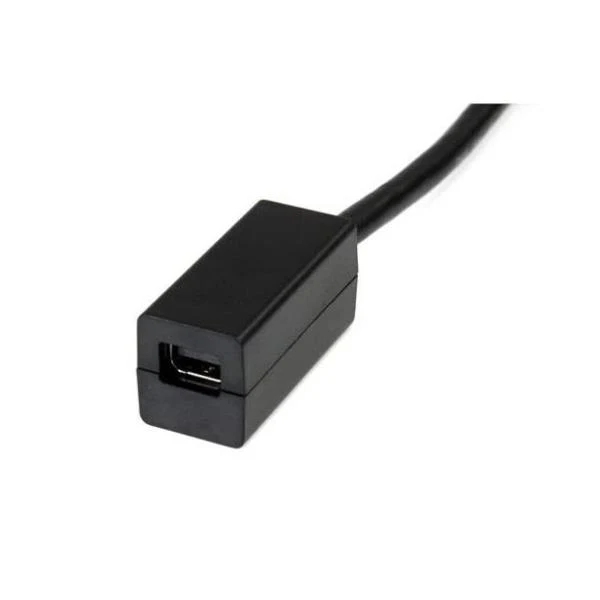 StarTech.com Cavo Adattatore da DisplayPort a Mini DisplayPort da 15 cm - Video UHD 4K x 2K - Cavo Convertitore da DP Maschio a Mini DP Femmina - Cavo di Prolunga Monitor da DP a mDP 1.2