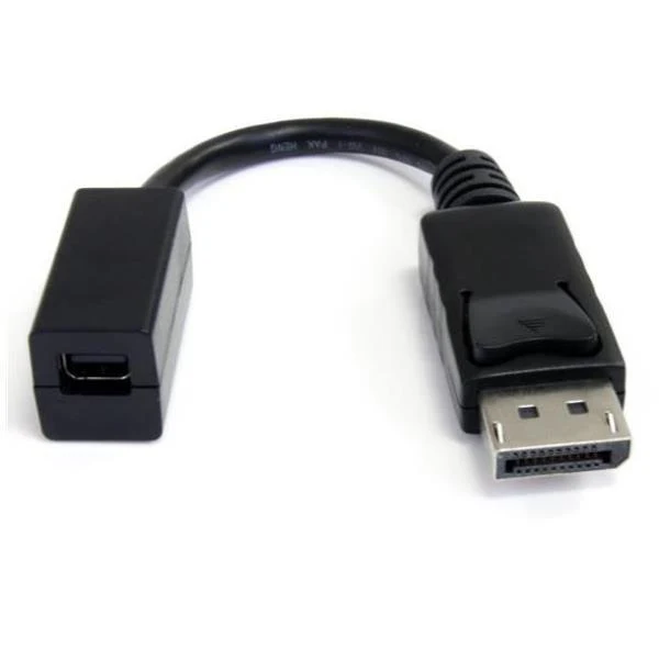 StarTech.com Cavo Adattatore da DisplayPort a Mini DisplayPort da 15 cm - Video UHD 4K x 2K - Cavo Convertitore da DP Maschio a Mini DP Femmina - Cavo di Prolunga Monitor da DP a mDP 1.2
