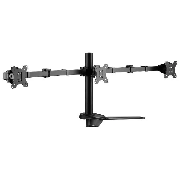 Equip Supporto da tavolo articolato per tre monitor da 17” a 27”