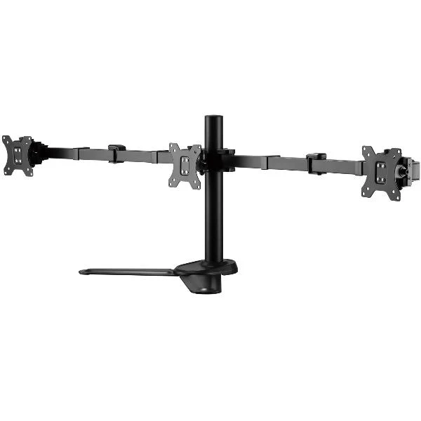 Equip Supporto da tavolo articolato per tre monitor da 17” a 27”