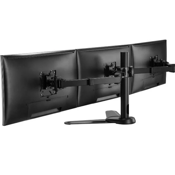 Equip Supporto da tavolo articolato per tre monitor da 17” a 27”