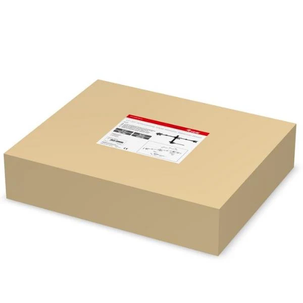 Equip Supporto da tavolo articolato per tre monitor da 17” a 27”