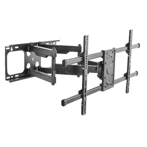 Equip 650324 Staffa di montaggio a parete per TV inclinabile/girevole da 37” a 90”