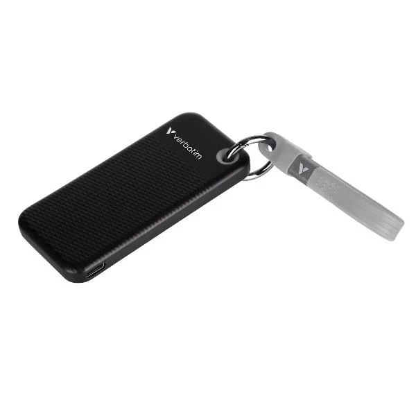 Verbatim Pocket SSD 2 TB USB tipo-C 3.2 Gen 2 (3.1 Gen 2) Nero, Grigio