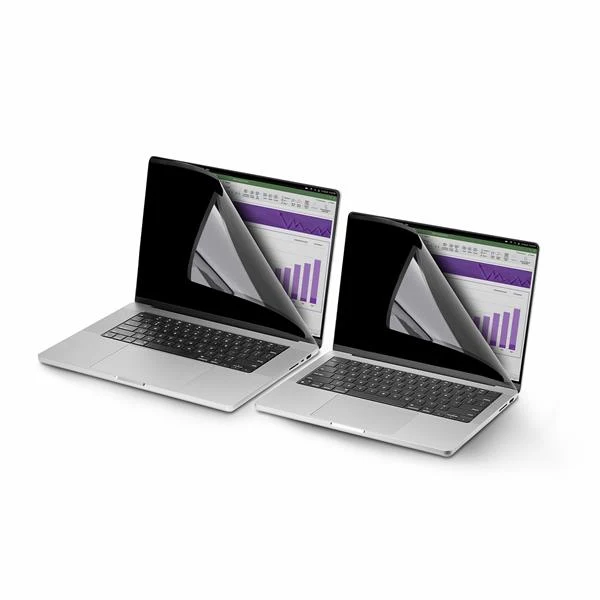 StarTech.com Filtro Privacy per lo schermo del MacBook Pro 13,3" M1 M2, schermo protettivo antiriflesso, riduzione della luce blu, doppia finitura opaca/lucida
