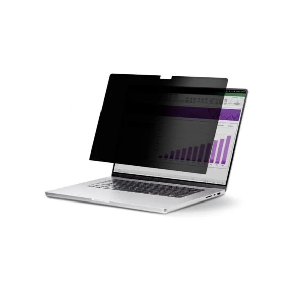 StarTech.com Filtro Privacy per MacBook Air 13" M2 M3 M4, schermo protettivo magnetico con riduzione della luce blu, doppia finitura antiriflesso opaca/lucida, reversibile