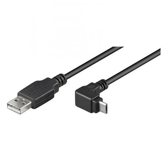 Nilox USB A - Micro-USB B, 1.8m cavo USB USB 2.0 1,8 m Nero