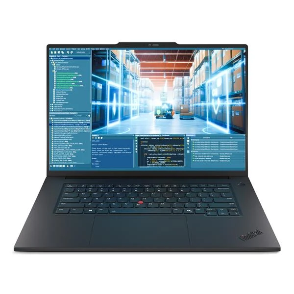 Lenovo ThinkPad P1 Gen 8 Intel Core Ultra 7 255H Workstation mobile 40,6 cm (16") WUXGA 32 GB LPDDR5x-SDRAM 1 TB SSD NVIDIA RTX PRO 1000 Blackwell Wi-Fi 7 (802.11be) Windows 11 Pro Italiano Nero