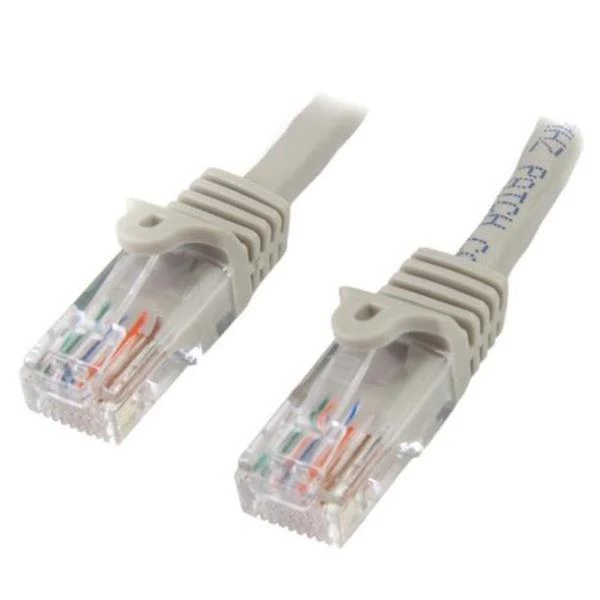 StarTech.com Cavo di Rete da 7m Grigio Cat5e Ethernet RJ45 Antigroviglio