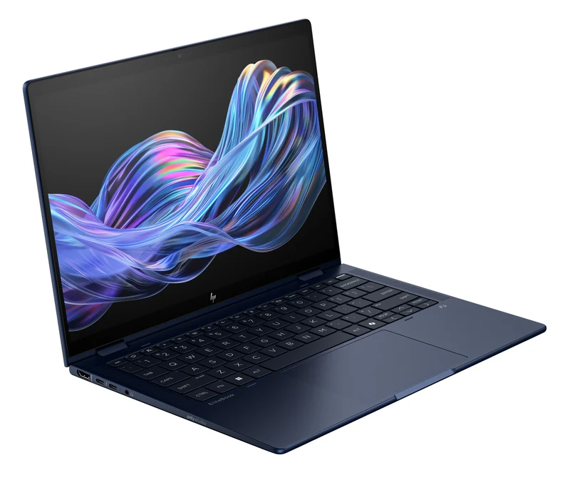 HP EliteBook X Flip G1i 14 inch Notebook Next Gen AI PC Wolf Pro Security Edition Copilot+ PC Intel Core Ultra 7 256V Ibrido (2 in 1) 35,6 cm (14") Touch screen WUXGA 16 GB LPDDR5x-SDRAM 1 TB SSD Wi-Fi 7 (802.11be) Windows 11 Pro
