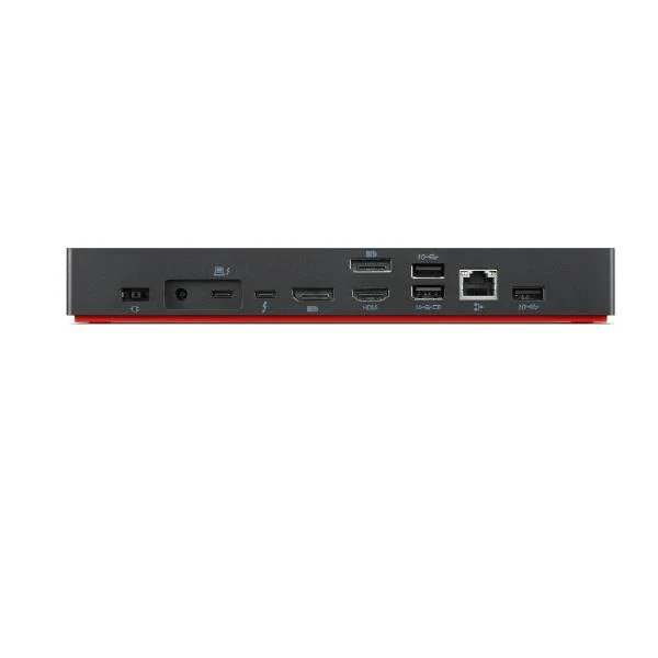 Lenovo 40B00300EU replicatore di porte e docking station per laptop Cablato Thunderbolt 4 Nero, Rosso