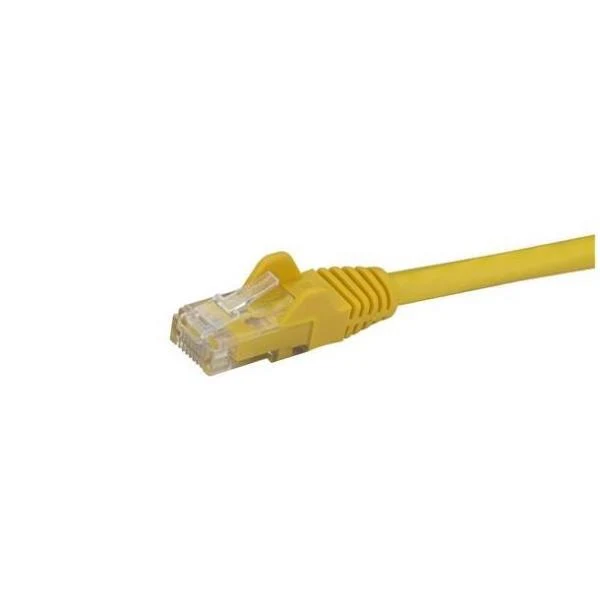 StarTech.com Cavo di Rete Giallo Cat6 UTP Ethernet Gigabit RJ45 Antigroviglio - 50cm