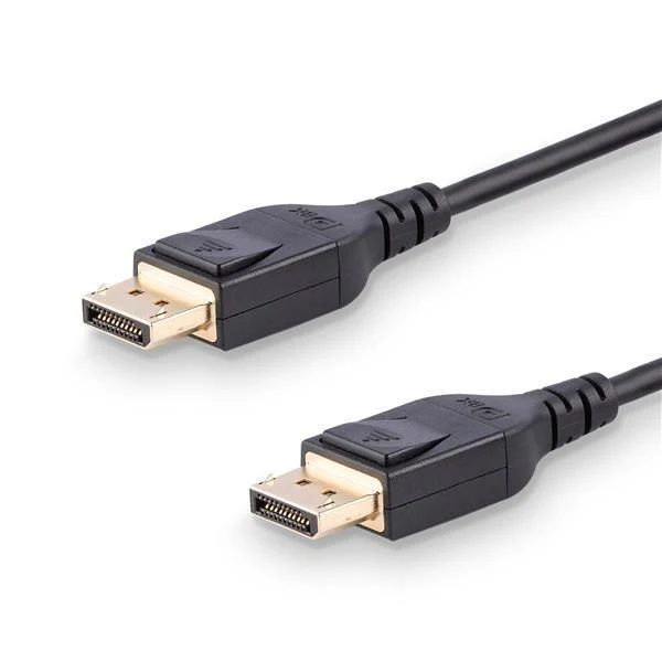 StarTech.com Cavo DisplayPort 1.4 da 1m Certificato VESA - 8K 60Hz/4K 120Hz HBR3 HDR - Cavo monitor Super UHD DisplayPort a DisplayPort - Cavo video sottile con connettore DP 1.4 M/M Ultra HD