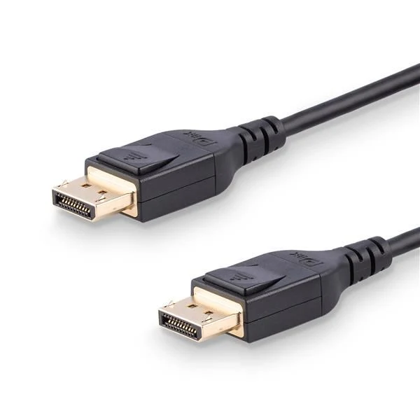 StarTech.com Cavo DisplayPort 1.4 da 1m Certificato VESA - 8K 60Hz/4K 120Hz HBR3 HDR - Cavo monitor Super UHD DisplayPort a DisplayPort - Cavo video sottile con connettore DP 1.4 M/M Ultra HD