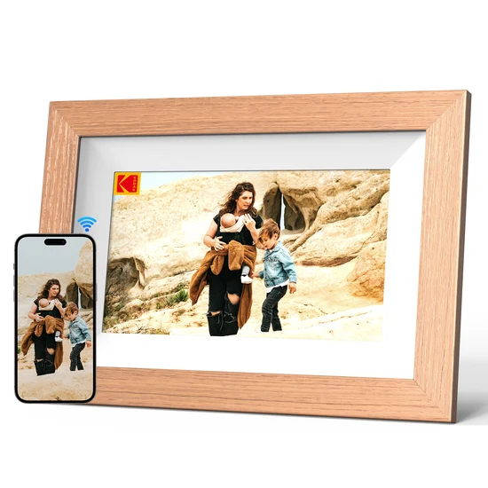 KODAK CORNICE DIGITALE RCF-702W 7" 1280X800 32GB LEGNO NATURALE WI-FI