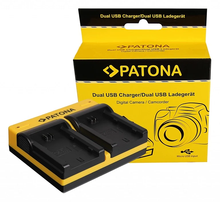 PATONA DUAL CHARGER FOR FUJI NP-W235 FUJIFILM XT-4 XT4