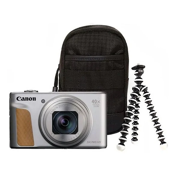 CANON POWERSHOT SX740 HS LITE EDITION SILVER TRAVEL KIT SR