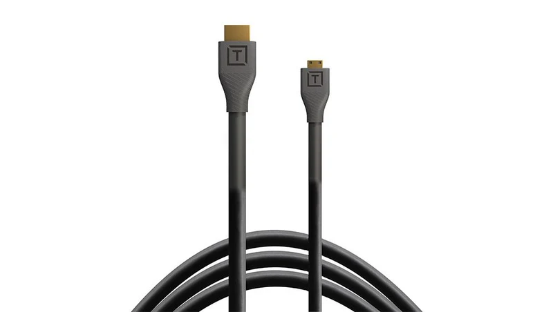 Tether Tools TetherPro cavo HDMI da Micro a HDMI 2.0 1m nero