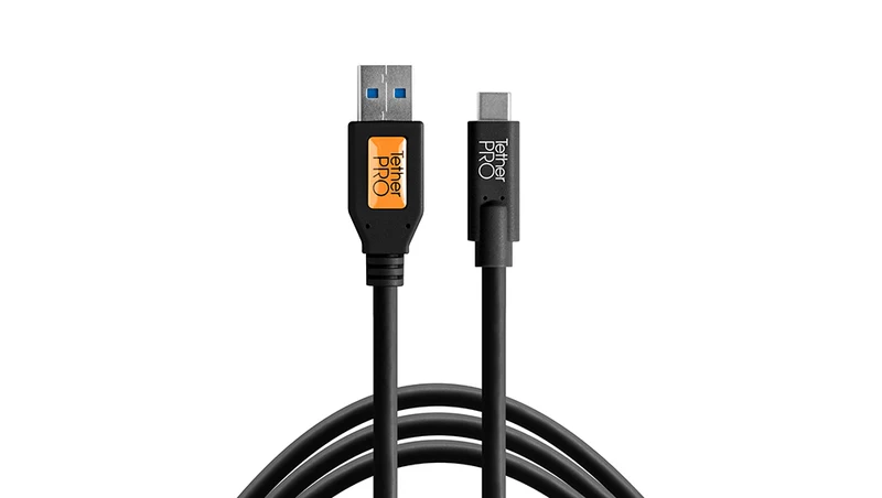 Tether Tools TetherPro cavo da USB 3.0 a USB-C 4.6m nero