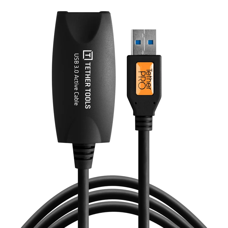 Tether Tools cavo prolunga Active USB 3.0 4.9m nero