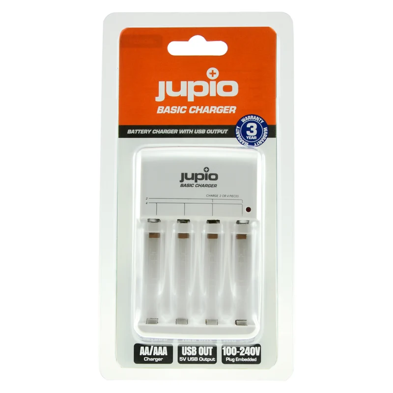 Jupio Caricabatteria Jupio Basic Charger (escluse batterie)