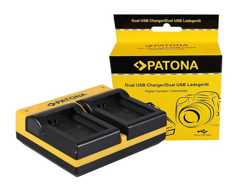 CARICABATTERIE DUAL USB PER SONY NP-FW50