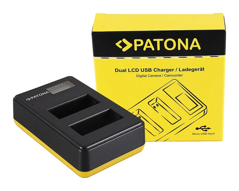 CARICABATTERIE DUAL USB PER CANON LP-E17
