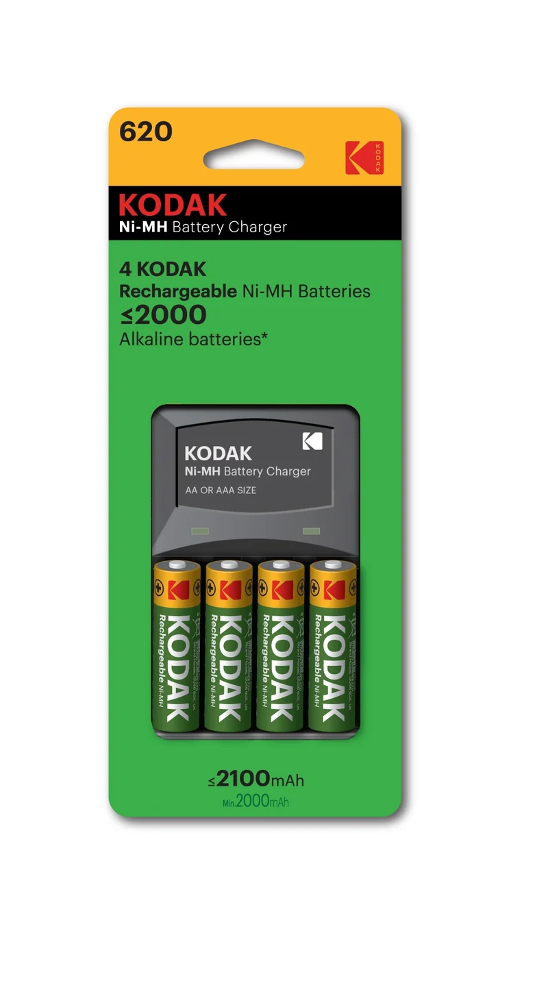 CARICABATTERIE K620E CON 4 STILO INCLUSE 2100MAH