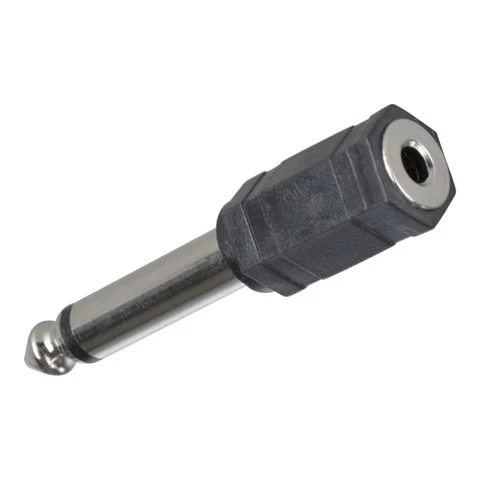 FALCON EYES JACKPLUG ADAPTER SCA-63 3,5MM TO 6,3MM