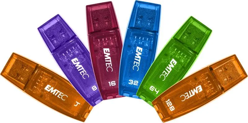 EMTEC USB2.0 PEN DRIVE 16GB C410 COLOR MIX